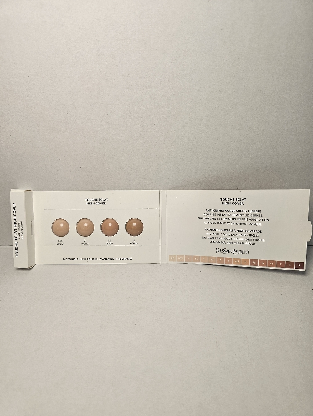 Yves Saint Laurent Touche Eclat High Cover Concealer Sample